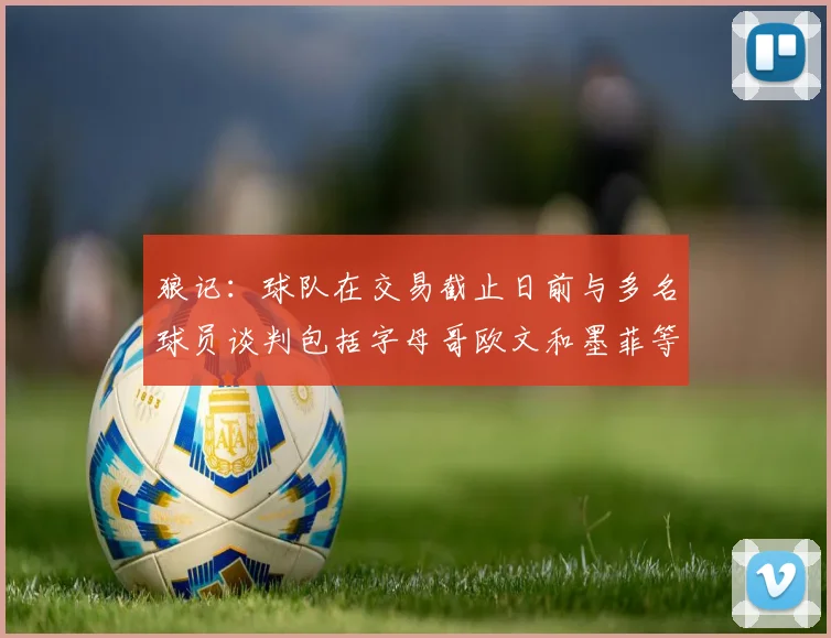 狼记：球队在交易截止日前与多名球员谈判包括字母哥欧文和墨菲等人